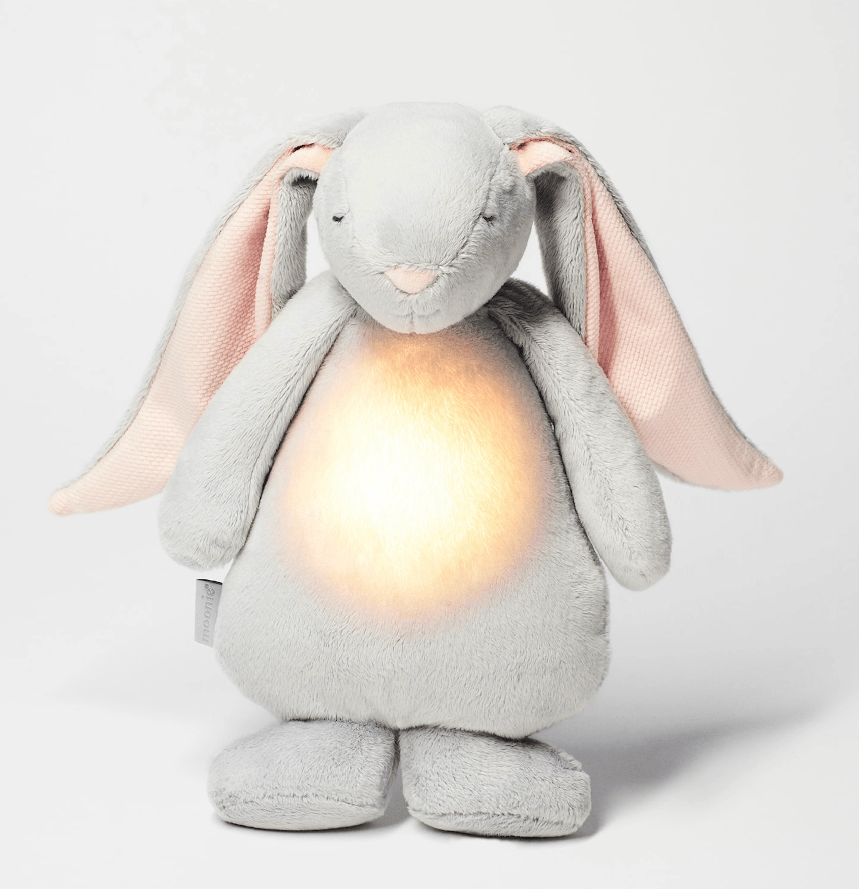 Understanding Deepen Moonie Grey/Pink Cloud Sound and Light Rabbit  Baby Sleep Aid