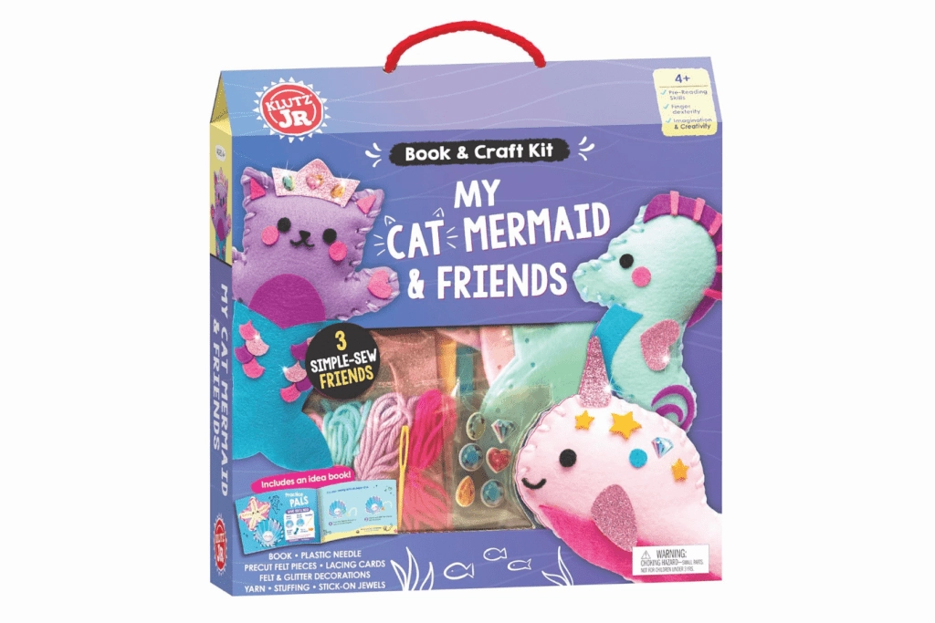 My Cat Mermaid And Friends Natural Wood Color Recognition