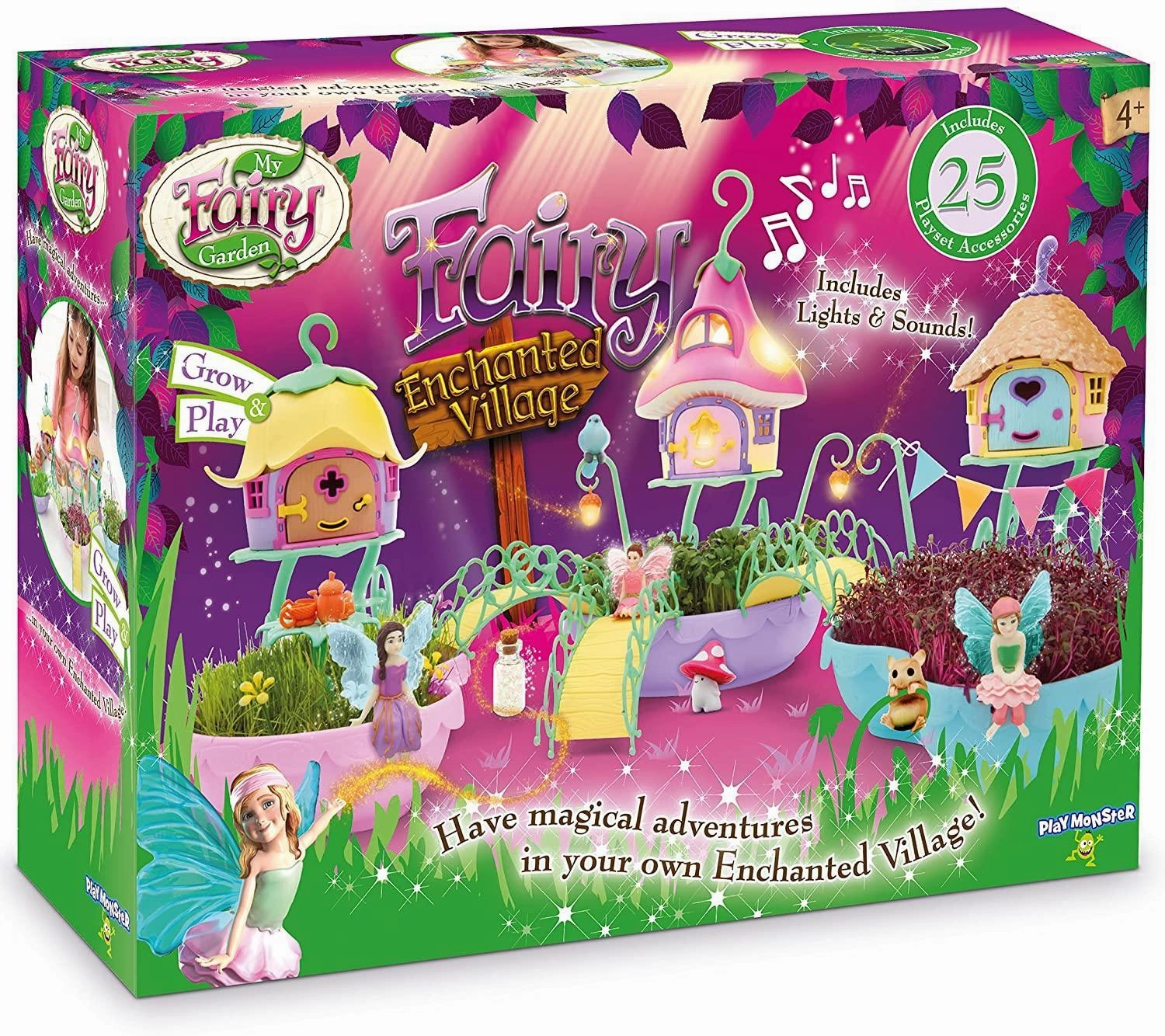 Thunder Storm Theater Play My Fairy Garden Fairy Enchanted Village Playset