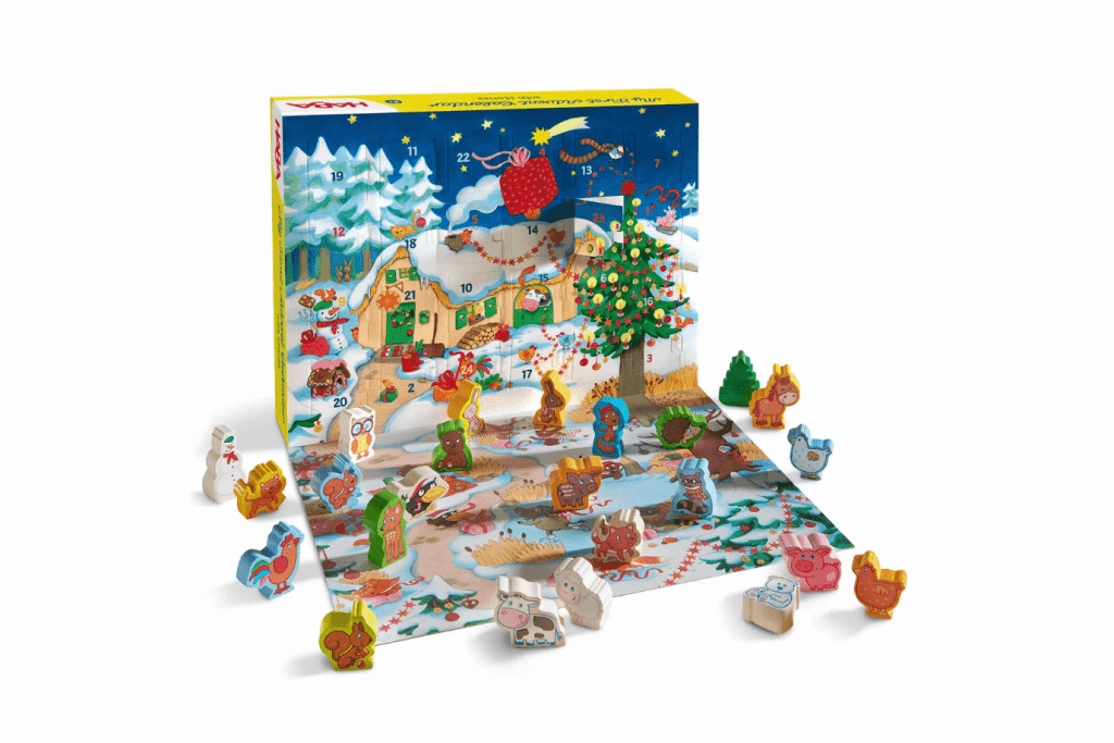 My First Advent Calendar - Farmyard Animals Binoculars Toy
