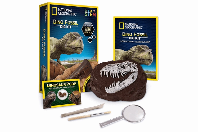 National Geographic Dino Fossil Dig Kit Molecular Structure