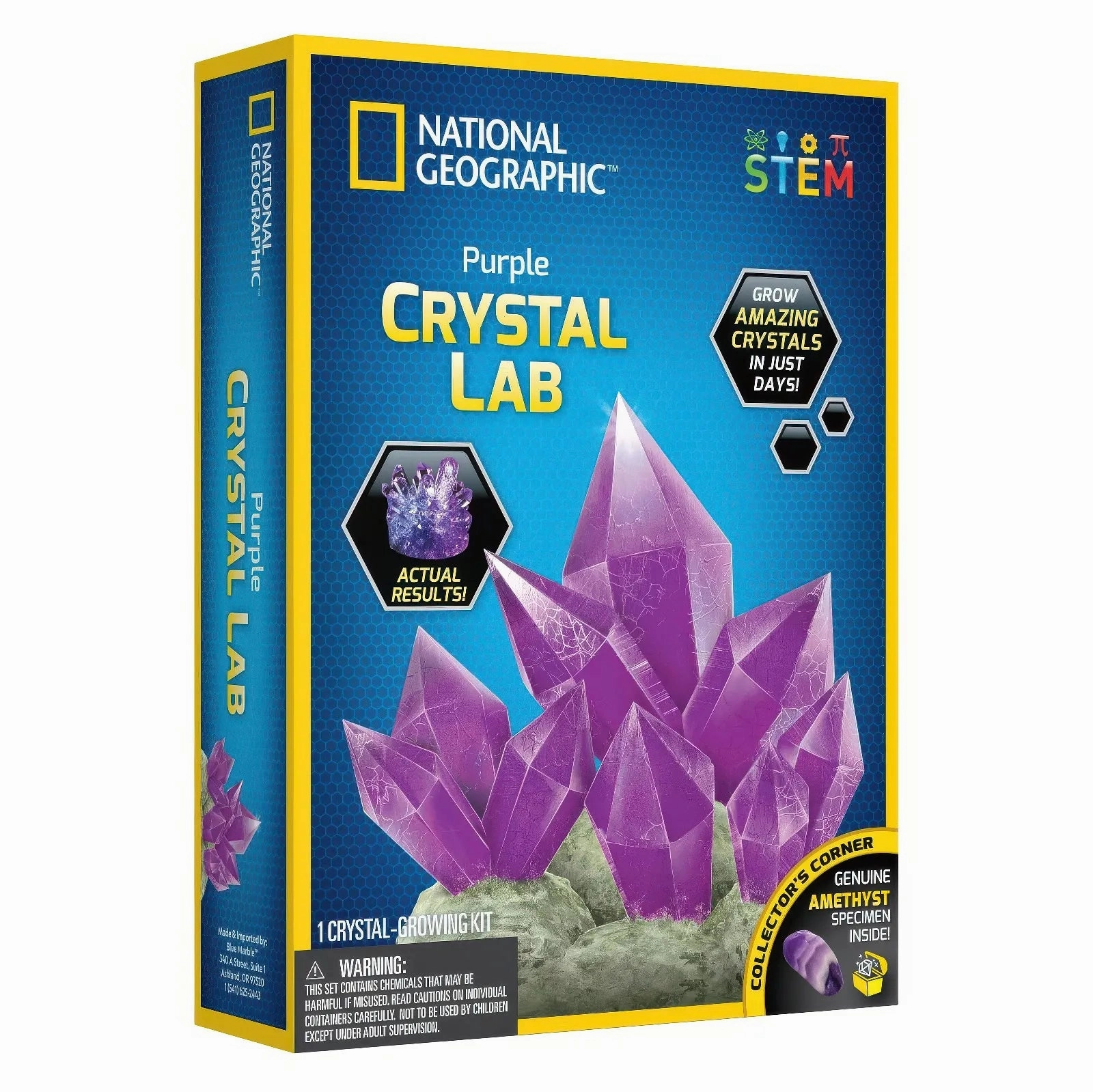 National Geographic Glow In the Dark Crystal Lab Kit - Amethyst Video Recorder