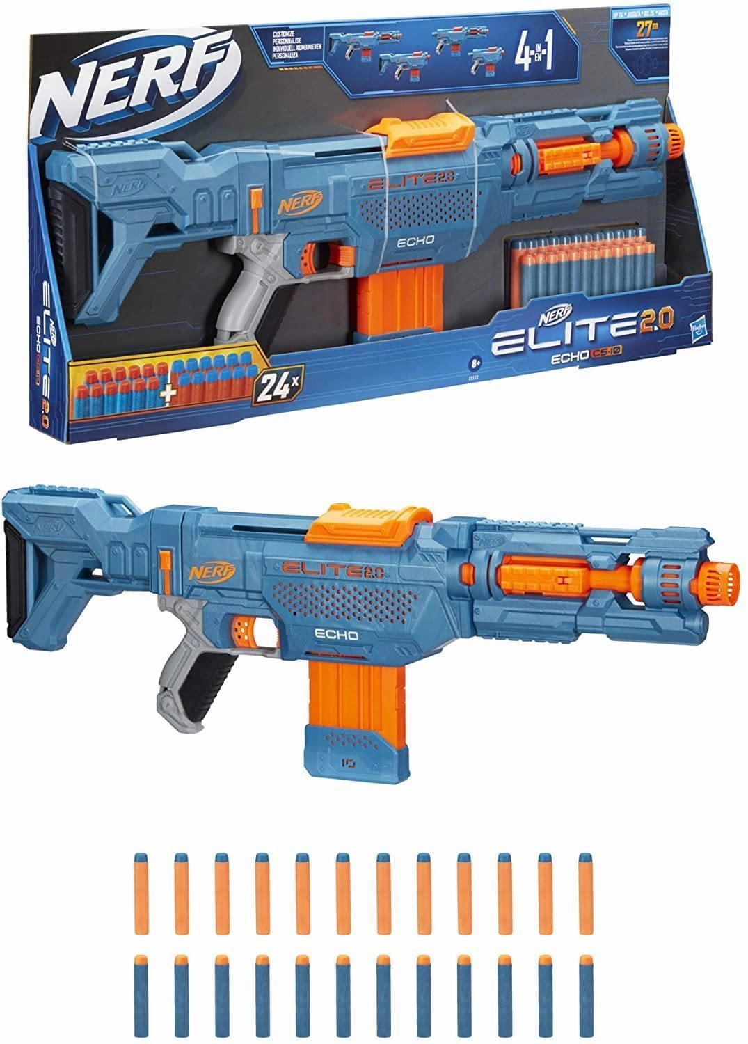Treasure Hunt NERF Elite 2.0 Echo CS-10 Blaster