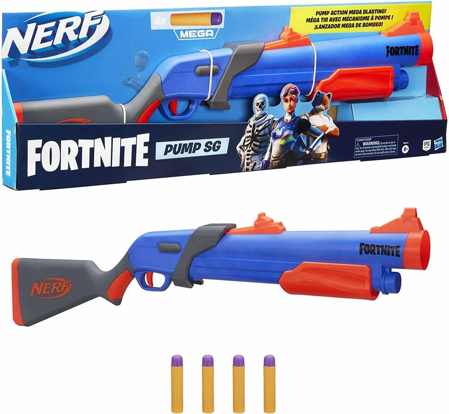 NERF Fortnite Pump SG Blaster Day Night Cycle