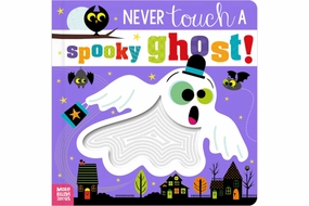 Never Touch A Spooky Ghost Board Book Stopwatch Toy Human Body