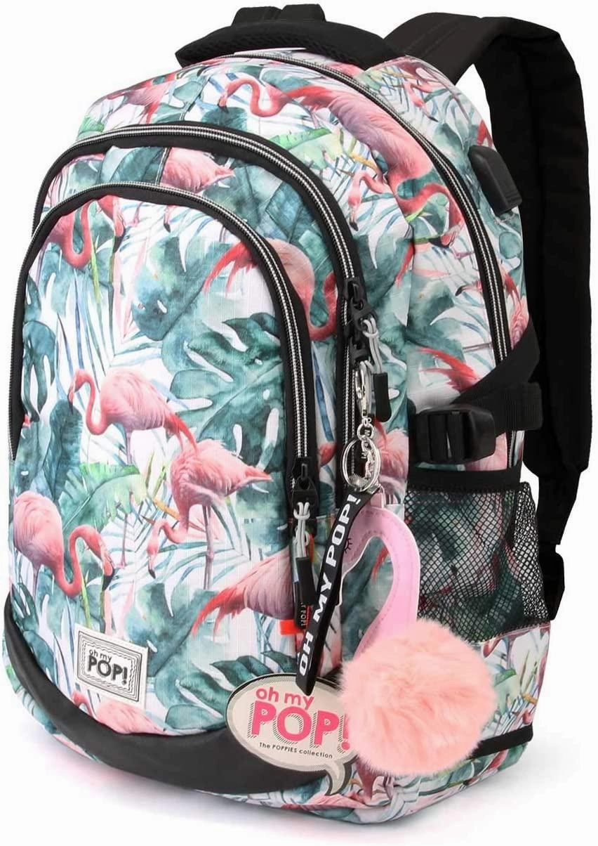 Oh My Pop! Flamenco Tropical-Running HS Backpack Casual Daypack, 44 cm critical thinking