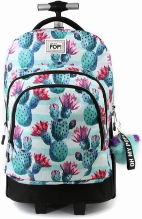 Oh My Pop! Nopal-GTX School Trolley Backpack Casual Daypack, 53 cm Water Purification