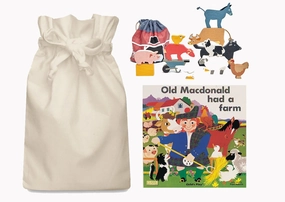 Old Macdonald Had A Farm Story Sack with Stacking Farmyard Bag Discipline Develop
