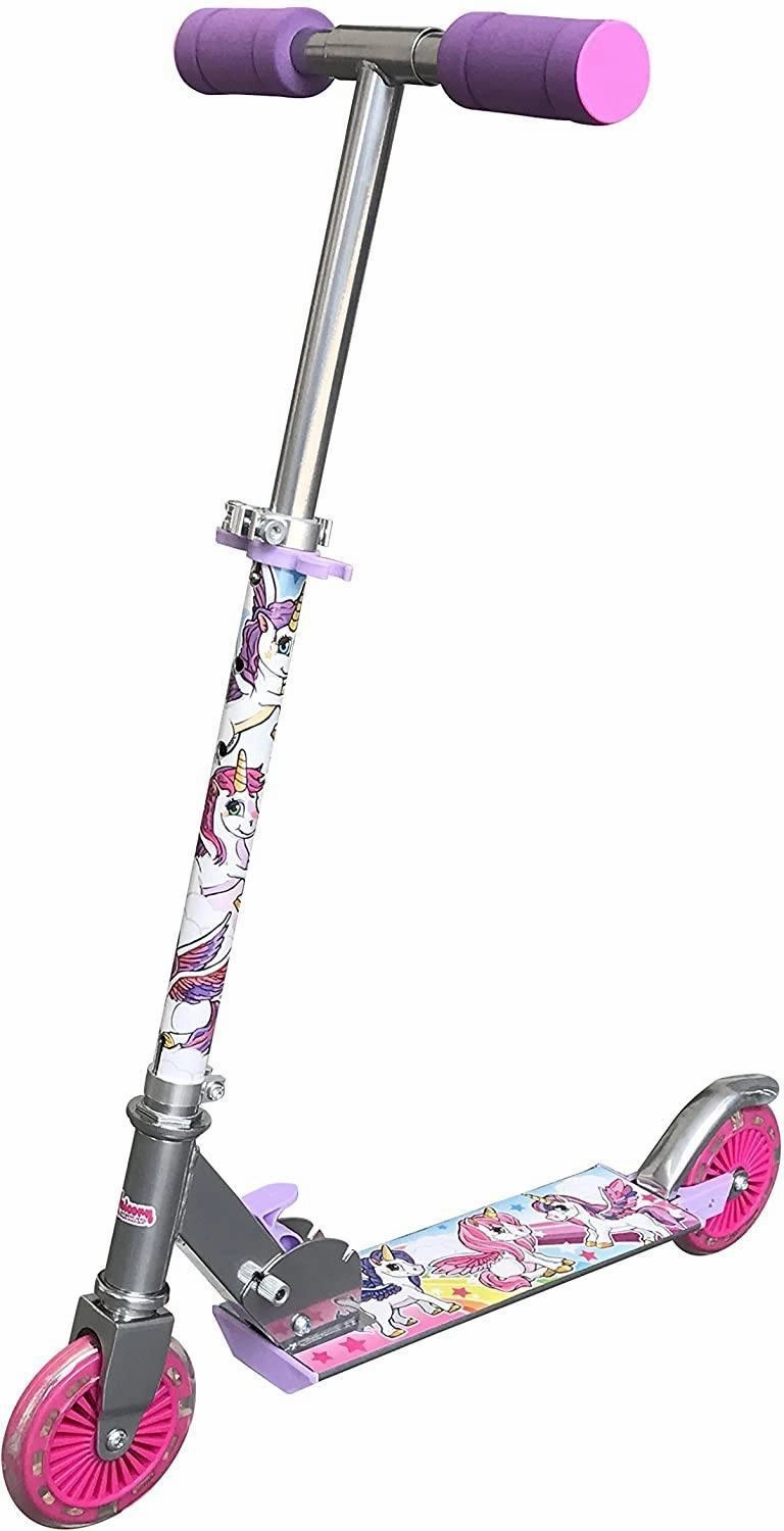 AI Assistant Ozbozz Unicorn Scooter with Light up Wheels