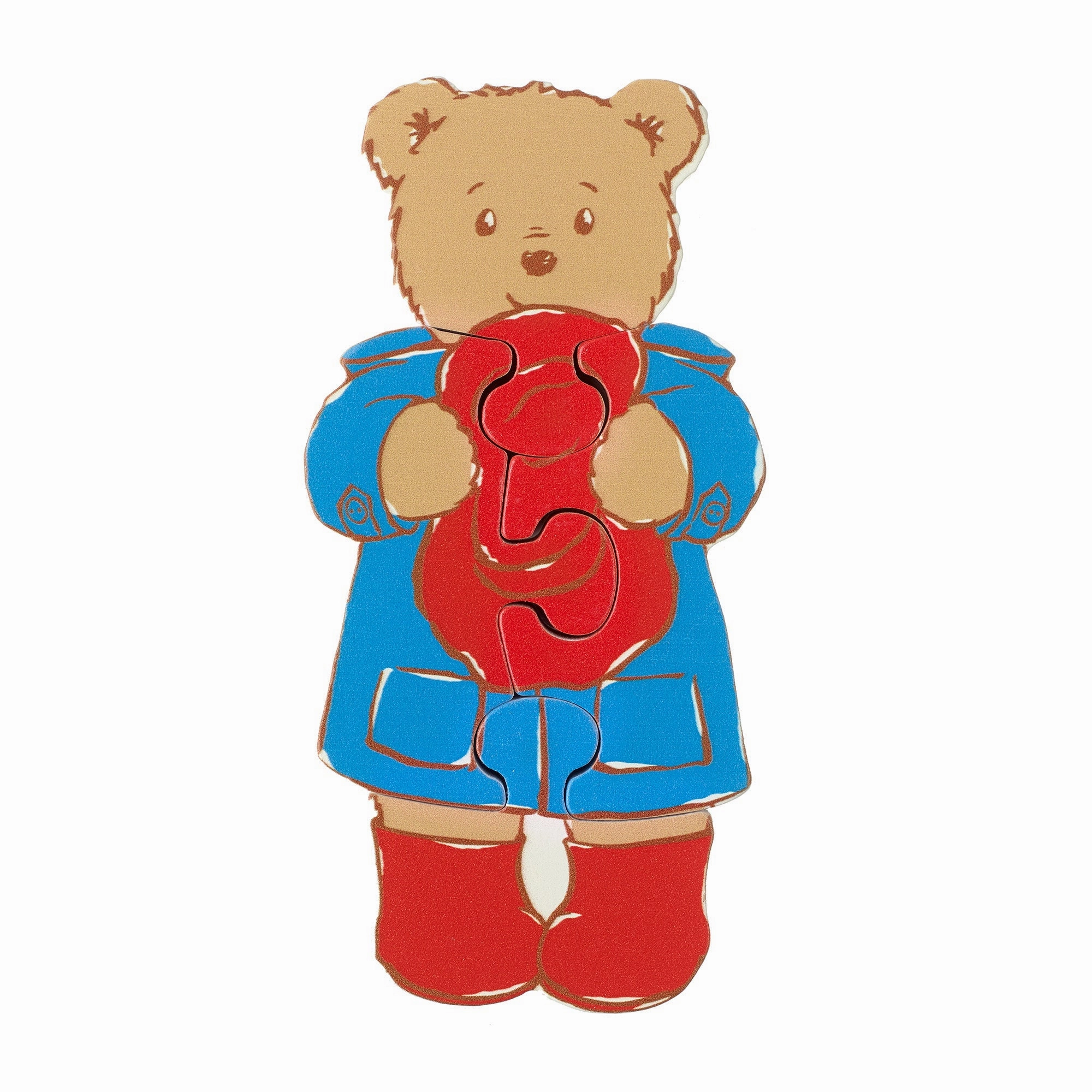 Certificate Obtain Perseverance Support Paddington Wooden Puzzle