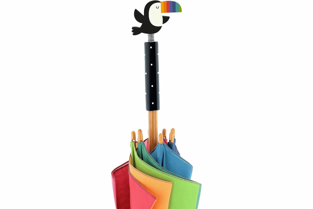 Extreme Sport Animation Frame Paradise Toucan Umbrella [Artwork by Andy Westface]