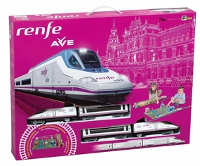 PEQUETREN 720 High-Speed Train Renfe Ave Time Concept