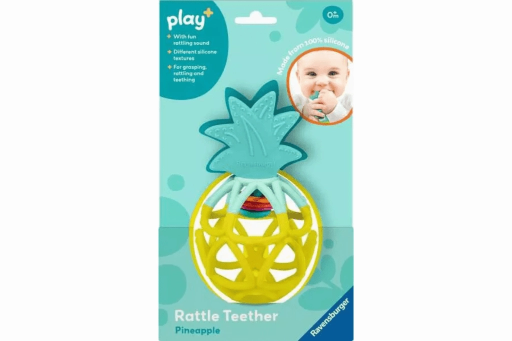 Pineapple Rattle Teether Dress Up