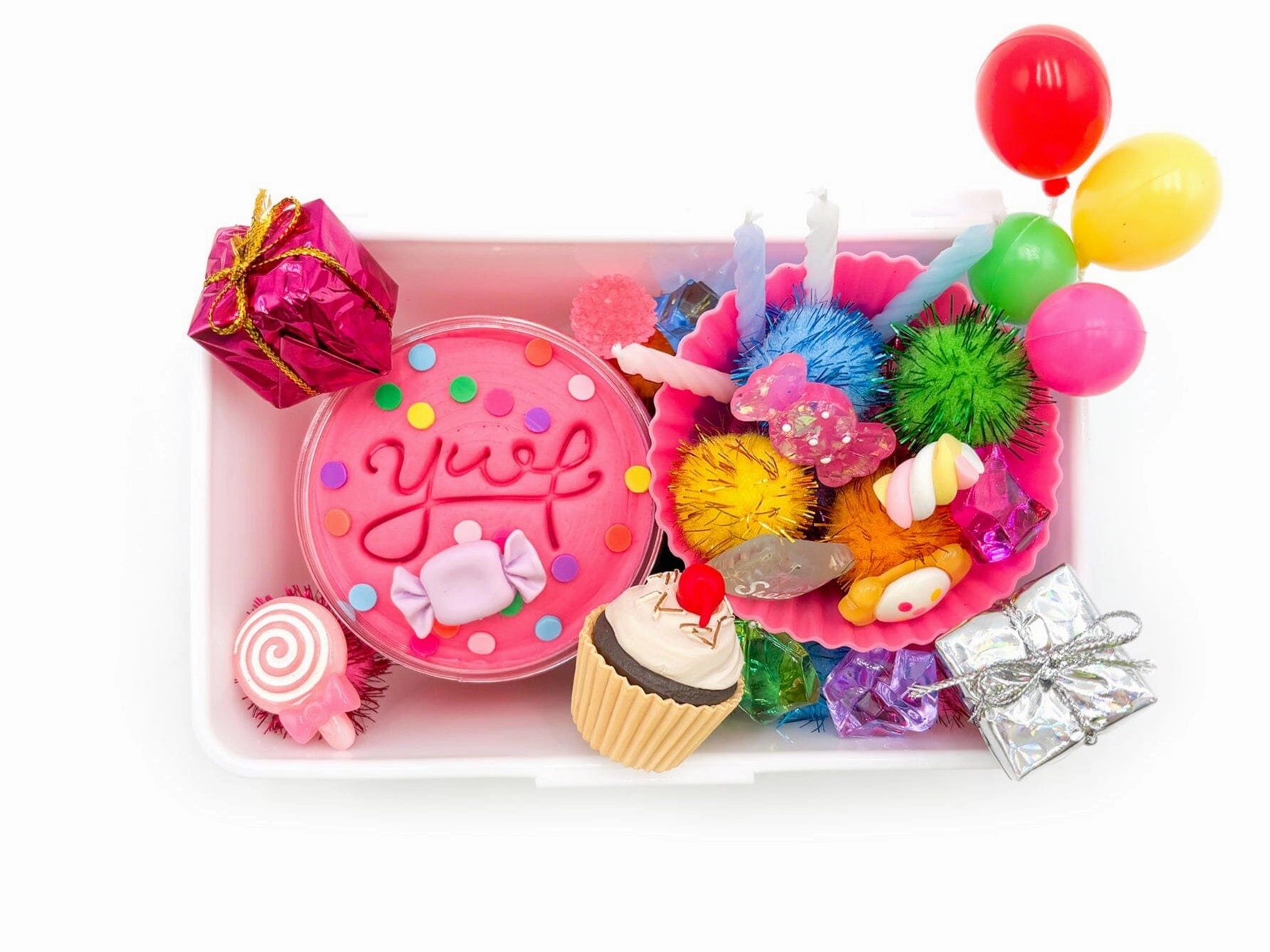 Pink Birthday Sensory Mini Kit Creative Empathy Code Learning