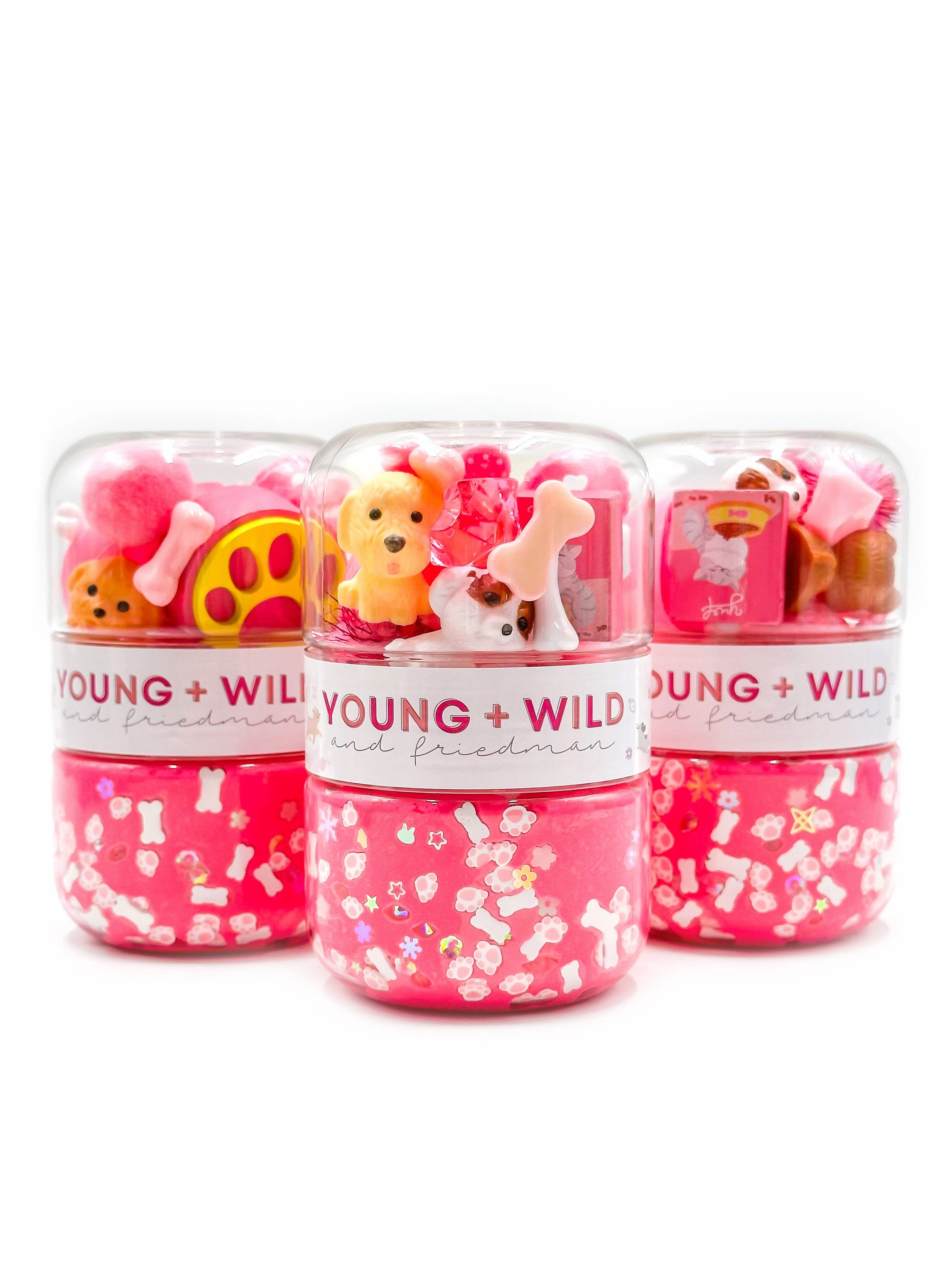 Pink Pet Grab & Go Dough Jar Soccer Ball