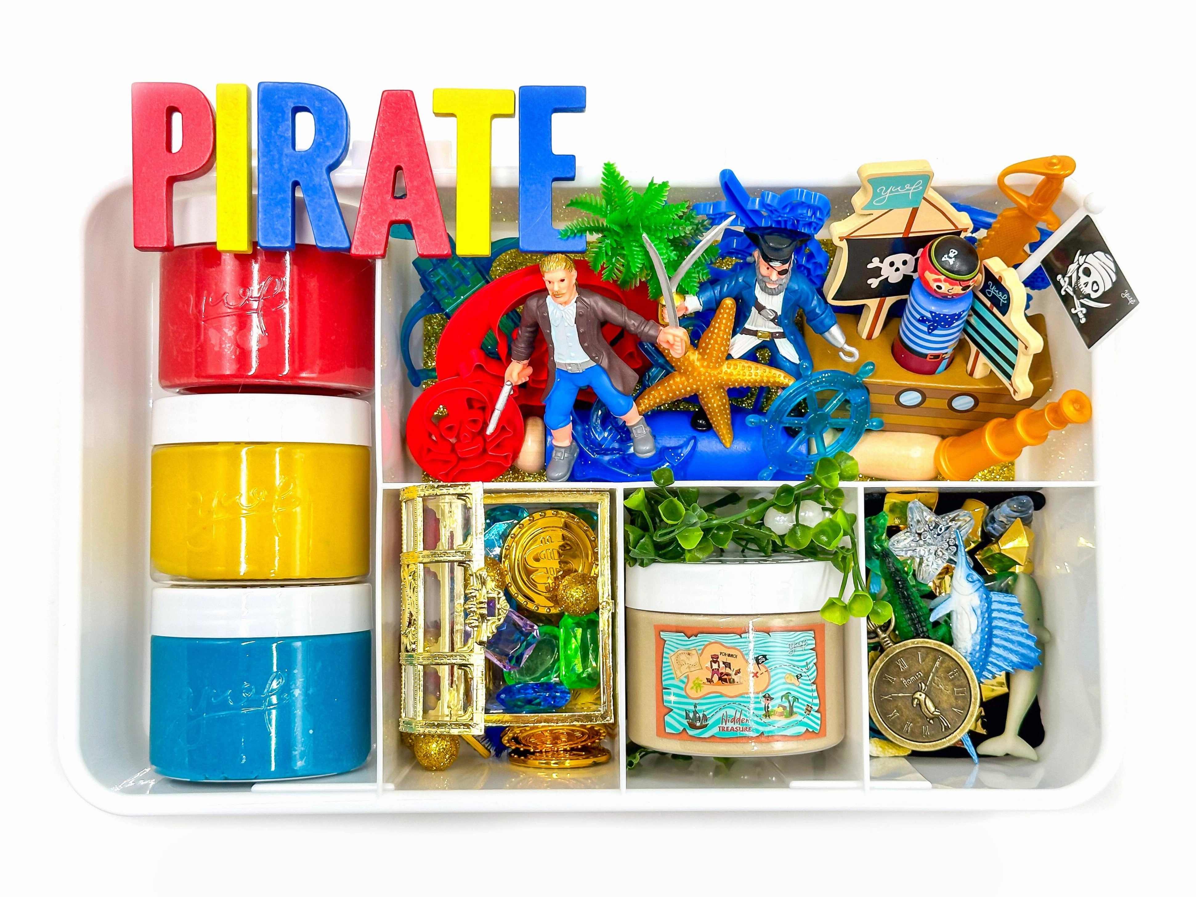 Hockey Stick Photography Fun Pirate Sensory Kit Interactive Sorting