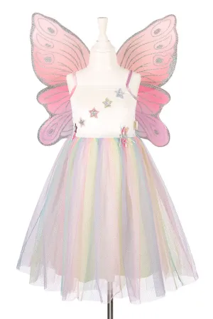 Louanne Fairy Costume ?C Dress and Wings Set (multicolor)-Role-Play for Children(3 sizes) Diversity Embrace