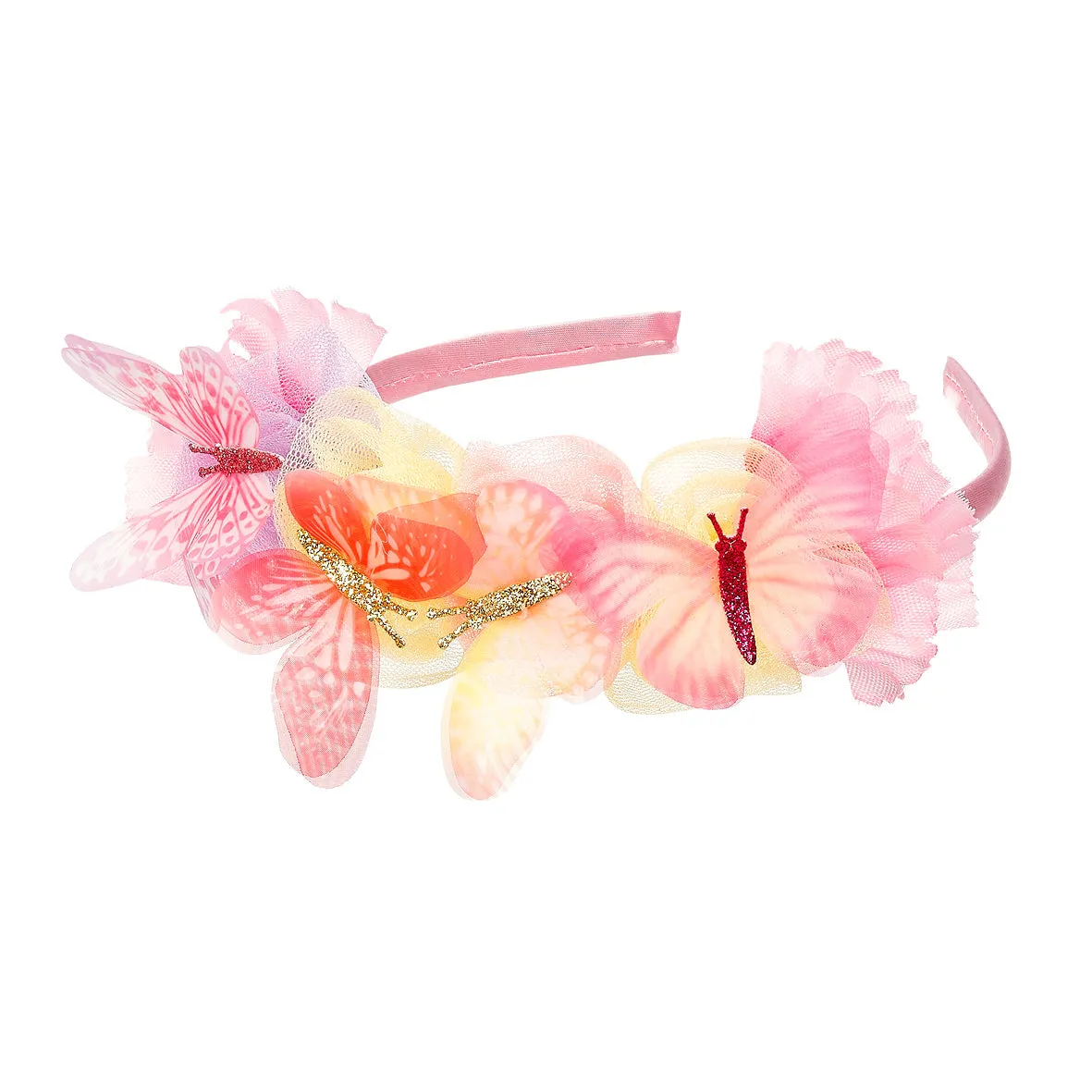 Tiara Lilyanne flowers & butterflies-Costume Accessory for Kids - Carnival & Festive Use Motion Study Sports Theme