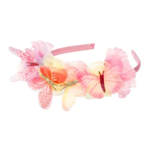 Tiara Lilyanne flowers & butterflies-Costume Accessory for Kids - Carnival & Festive Use Motion Study Sports Theme
