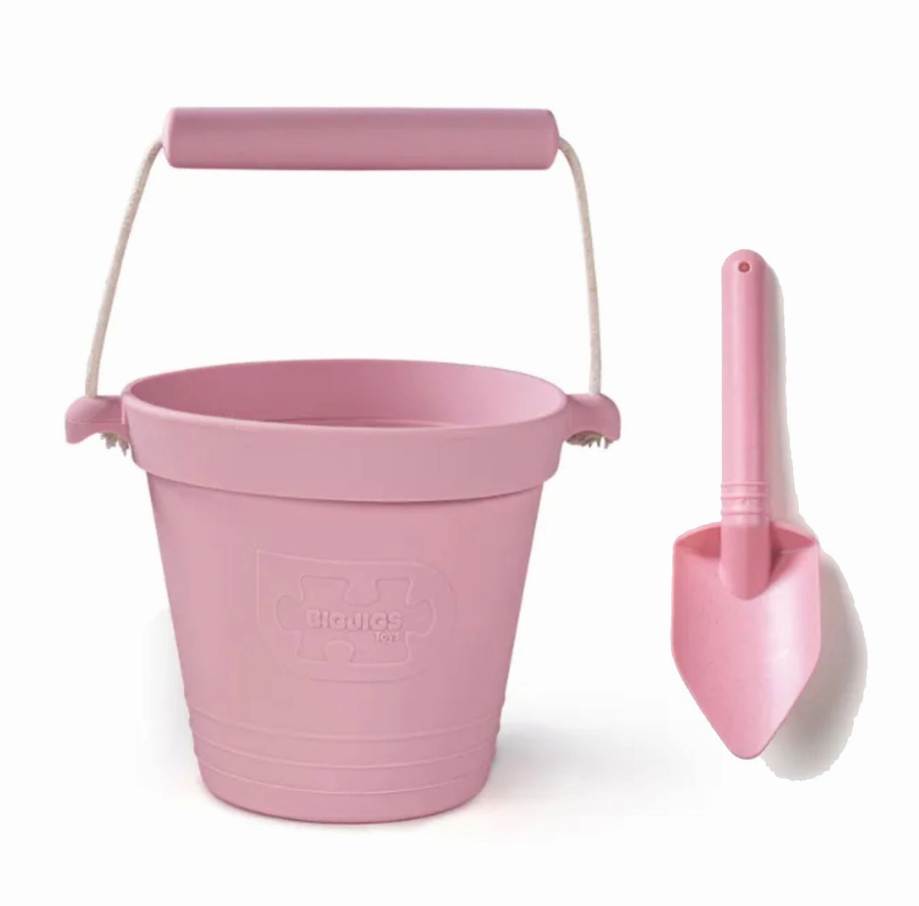 Bigjigs Pink Eco Bucket and Spade Consciousness Expand World Expansion