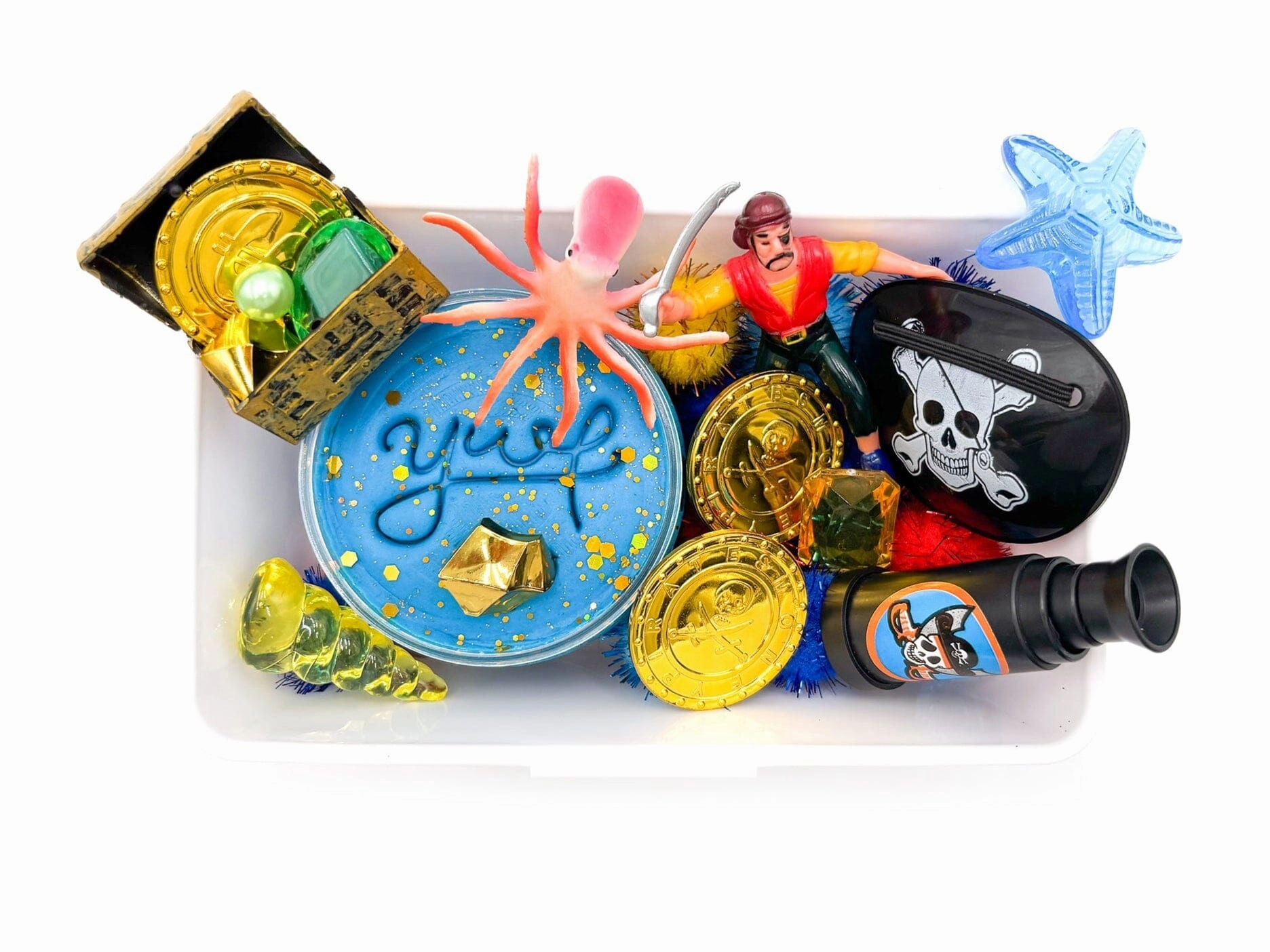 Playful Communication Pirate Mini Sensory Kit swimming pool