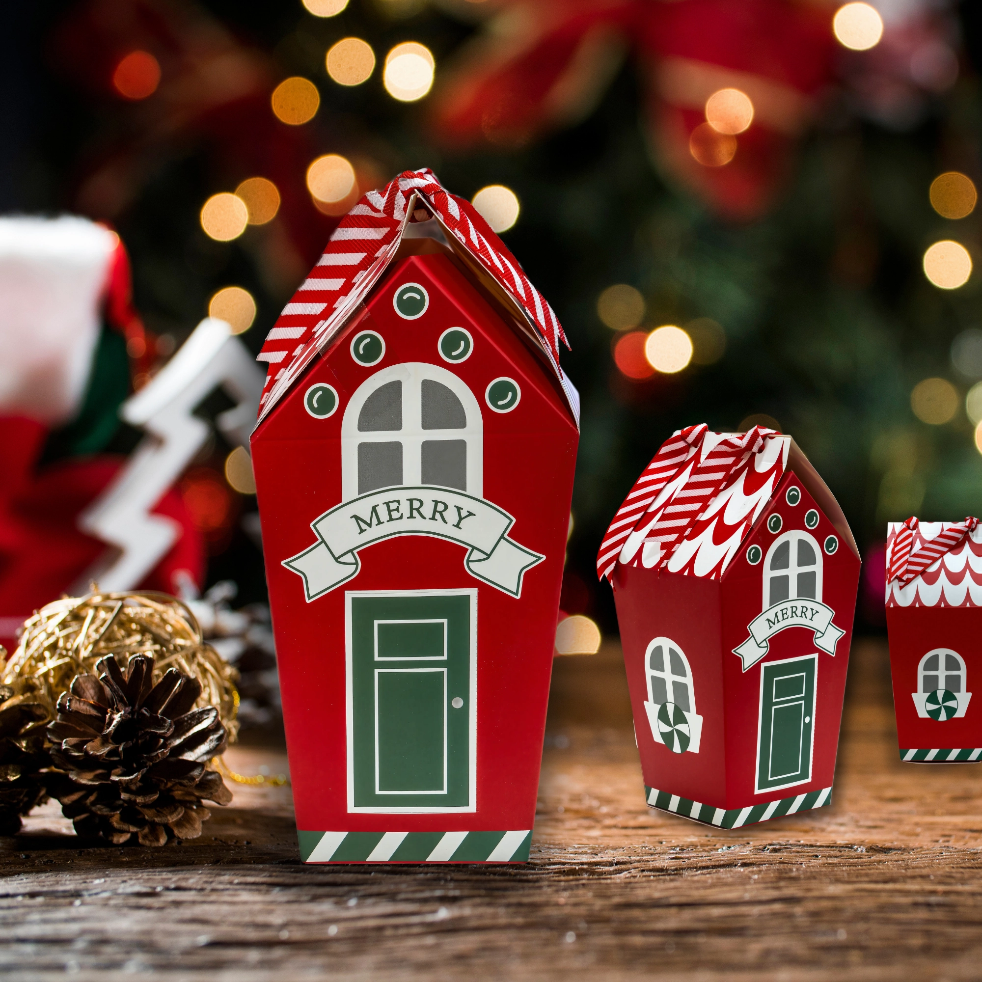 Christmas Assorted Candies, House Style, Size Medium, Red Knight Quest Veterinary Set