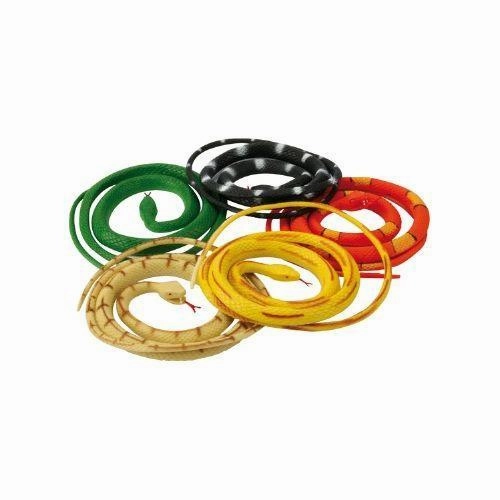 Keycraft Rubber Snake - Assorted Shape Identification