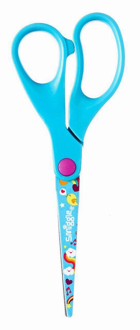 SMIGGLE Graphic Scissors - Assorted Colours Patience Teaching Career Exploration