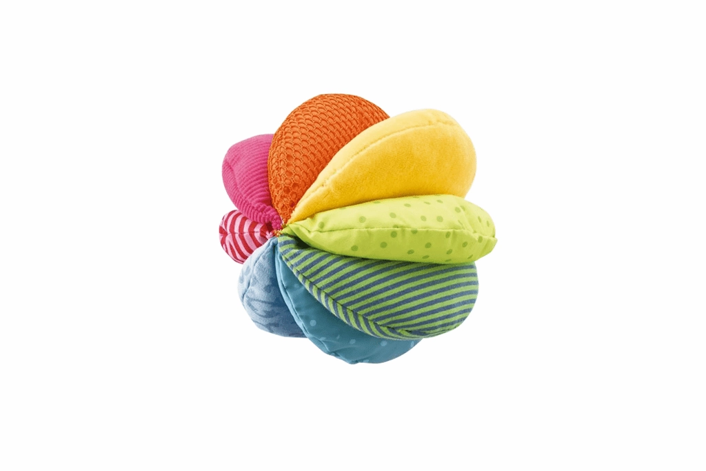 Difference Cause Sound Design Rainbow Fabric Baby Ball