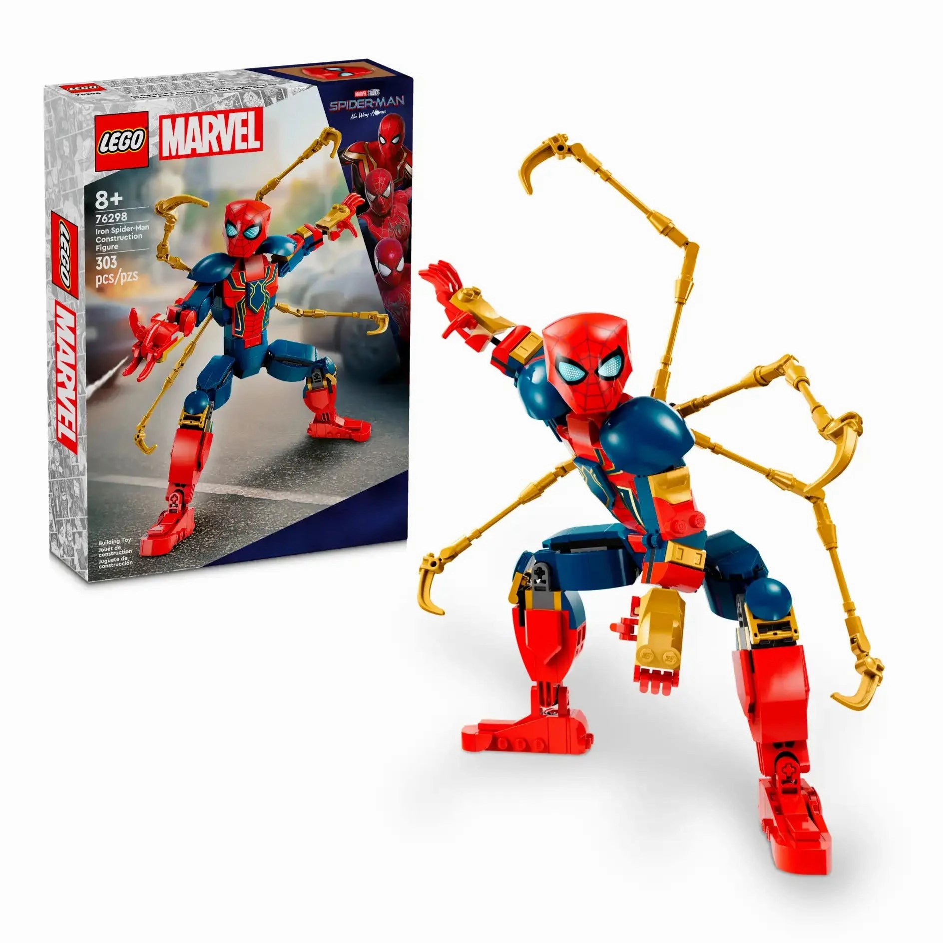 Species Preserve LEGO MARVEL 76298 Iron Spider-Man Construction Figure