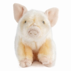 Visual Stimulation LIVING NATURE Pink Piglet AN335 Soft Toy