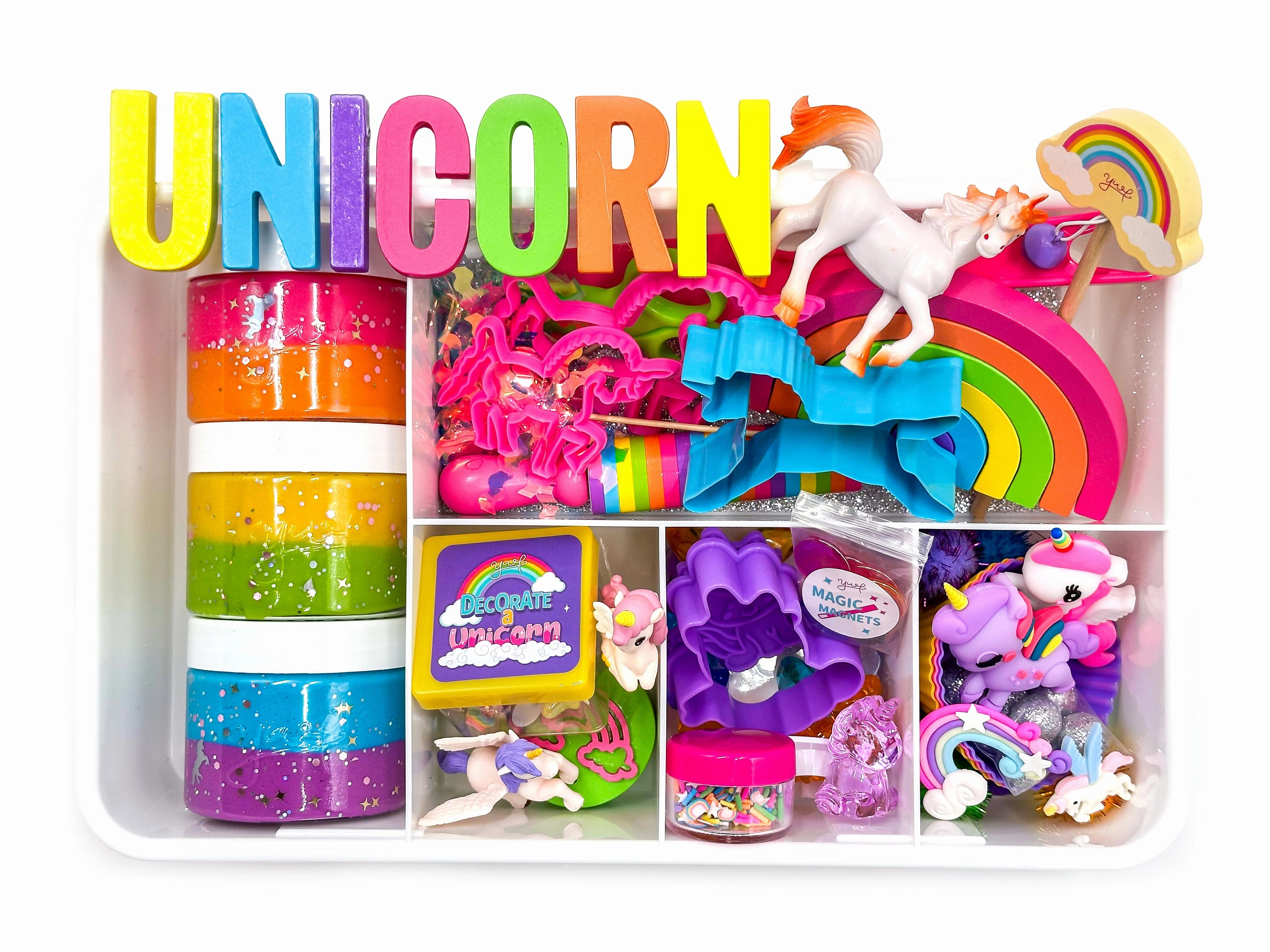 Imaginative Memory Rainbow Unicorn Sensory Kit Family Time Brain Development
