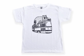 Streetcar Raccoon T-Shirt - Youth Duty Perform