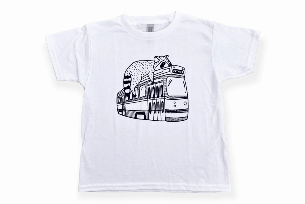 Streetcar Raccoon T-Shirt - Youth Duty Perform