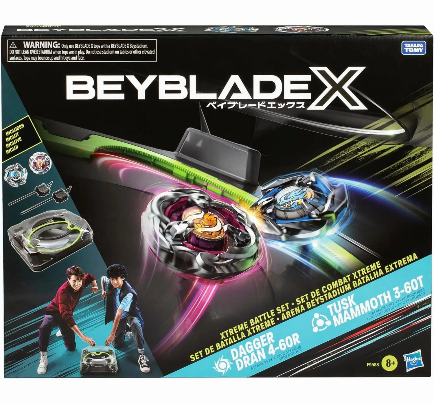 Beyblade BBX Xtreme Battle Set Easy Clean