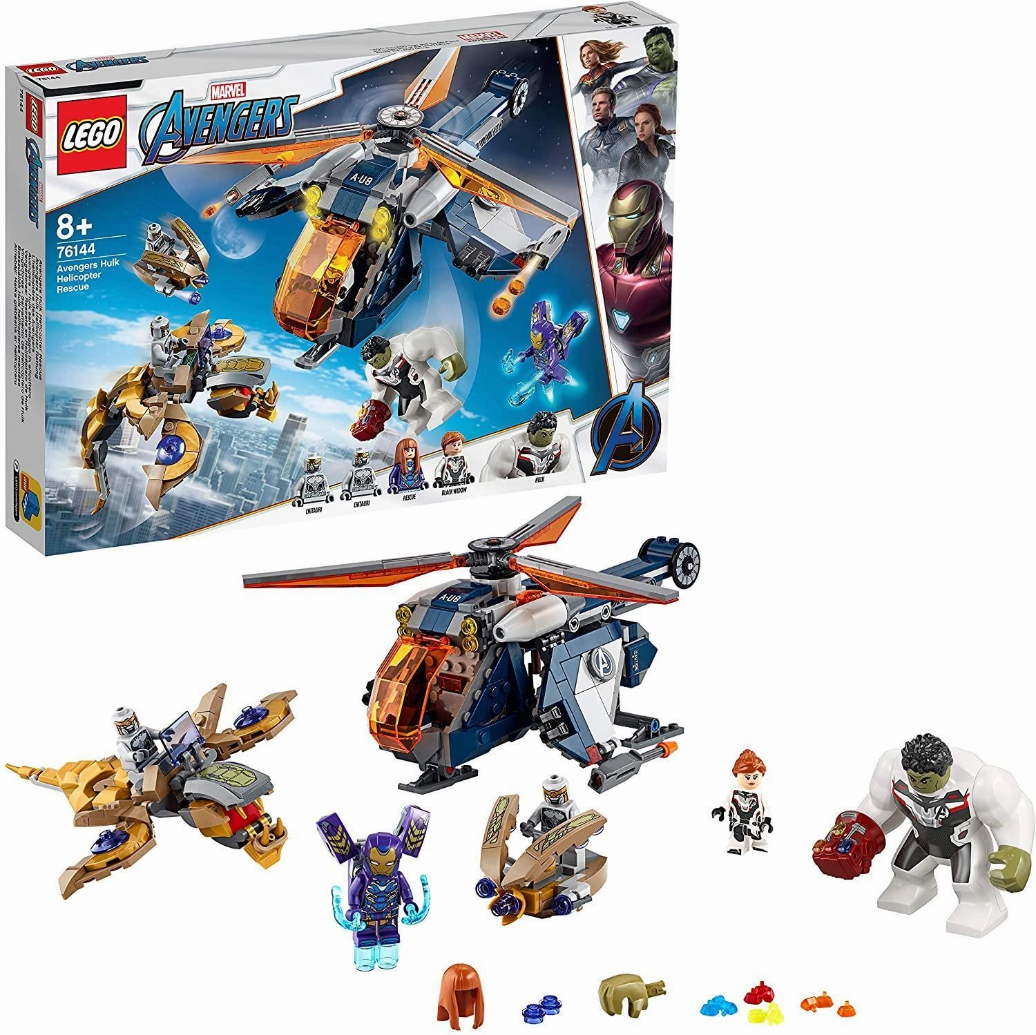 Desire Understand LEGO MARVEL 76144 Super Heroes Marvel Avengers Endgame Hulk Helicopter Rescue