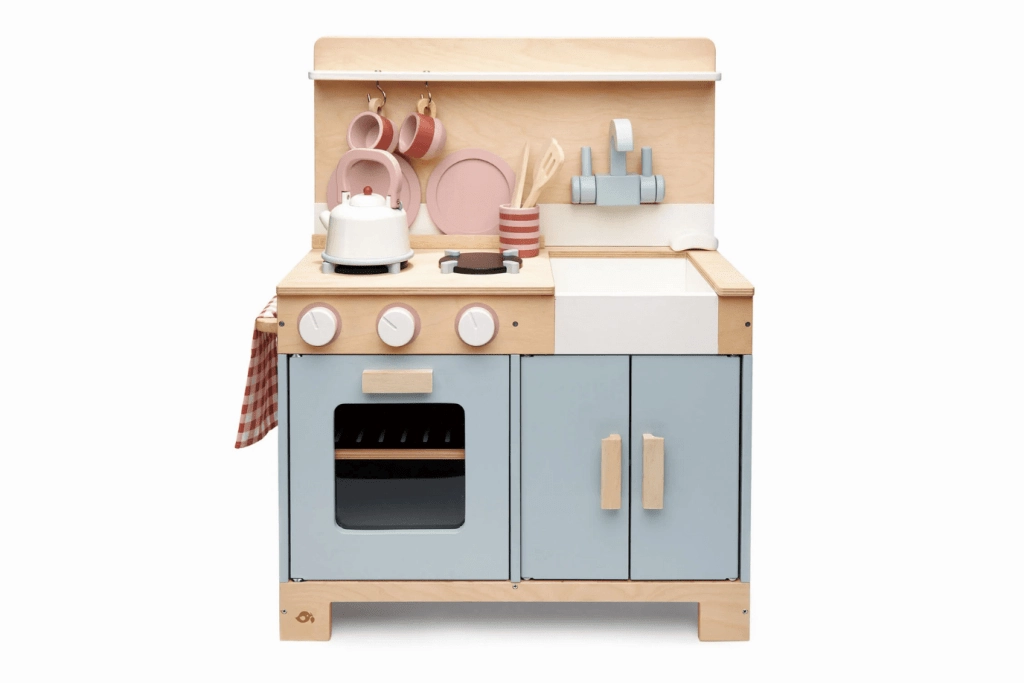 Tempo Control Tenderleaf Wooden Play Kitchen