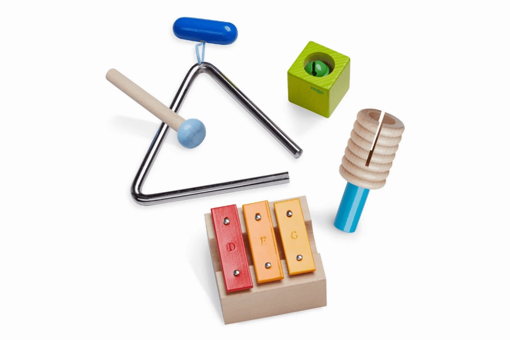 Haba Musical Joy Instrument Set swimming pool