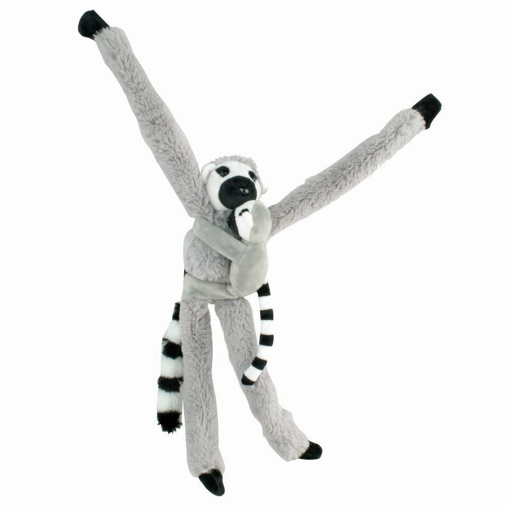 Keycraft 7111 Lemur With Baby Plush Technique Practice Collaboration Project