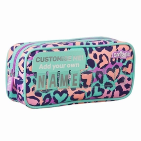 SMIGGLE Plus Cruiser Id Pencil Case, Mint History Buff Meditation aid