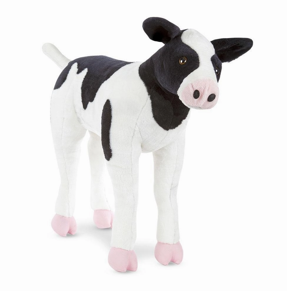 Melissa & Doug 18842 Calf Lifelike Stuffed Animal Video game