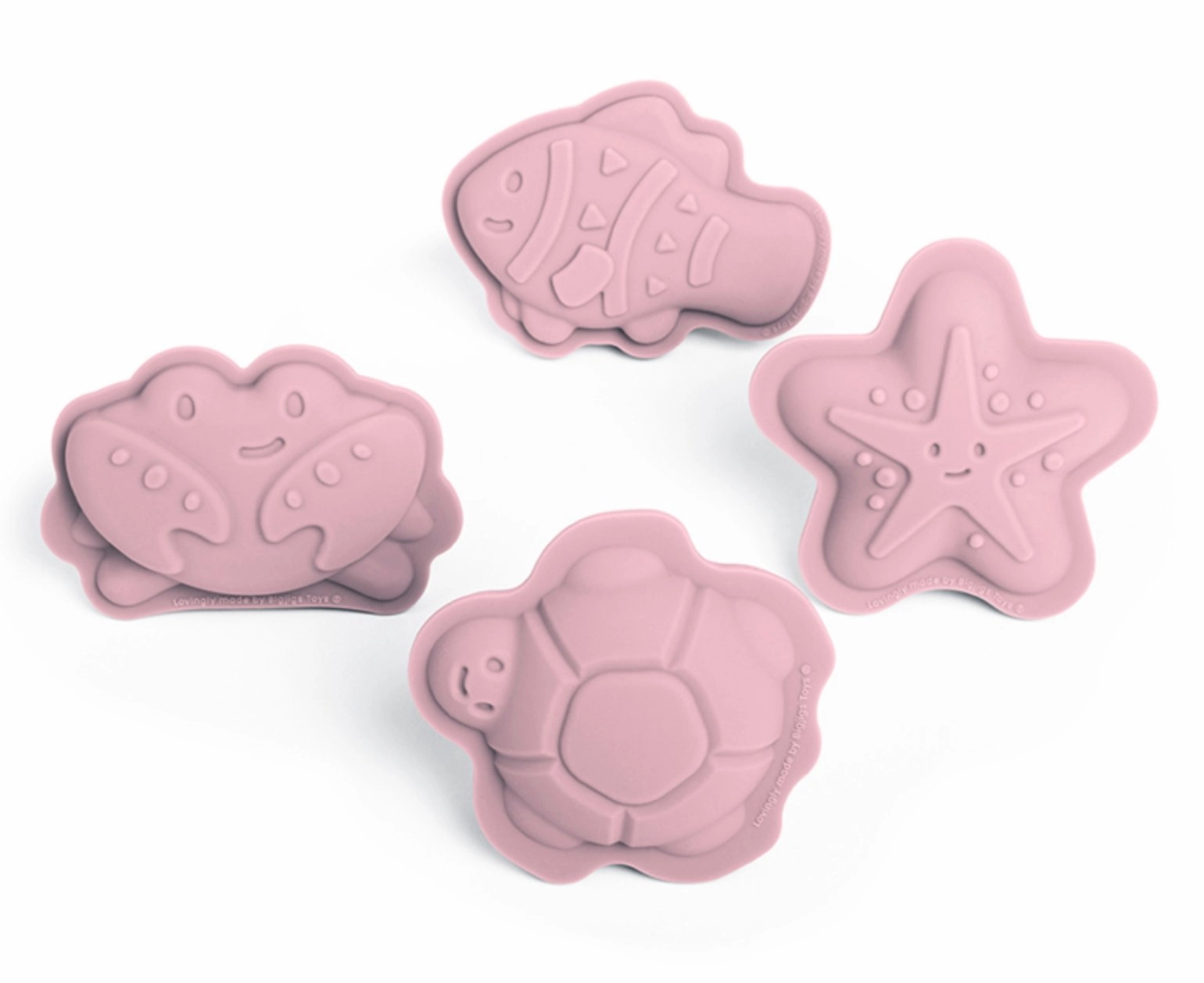 Balance Keep Resilience Foster Bigjigs Silicone Sand Moulds Blush Pink