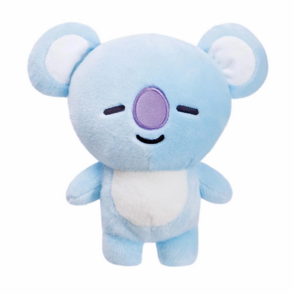 Treasure Hunt Visual Stimulation AURORA BT21 Official Merchandise, KOYA Soft Toy 61320, Medium - Blue