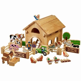 Faith Restore Multiplayer Option Lanka Kade Deluxe Farm Barn Set With Colourful Characters