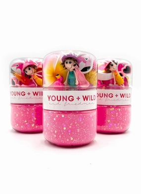 Flamingo Grab & Go Dough Jar River System Philanthropy Support