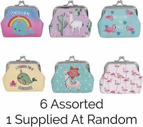 Quest Complete Cyber Space Cutiekins Coin Purses - Assorted