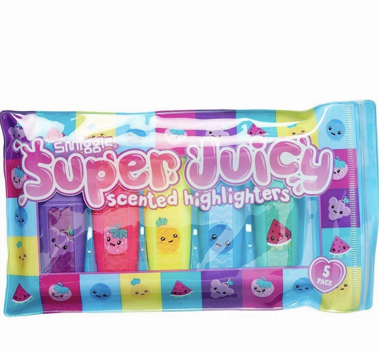Mentorship Program Brain Teaser SMIGGLE Super Juicy Scented Highlighters 5 Pack