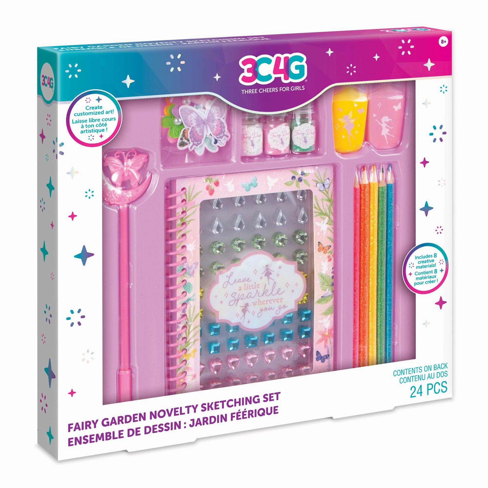 Make it Real Fairy Garden Novelty Sketching Set Water Sport