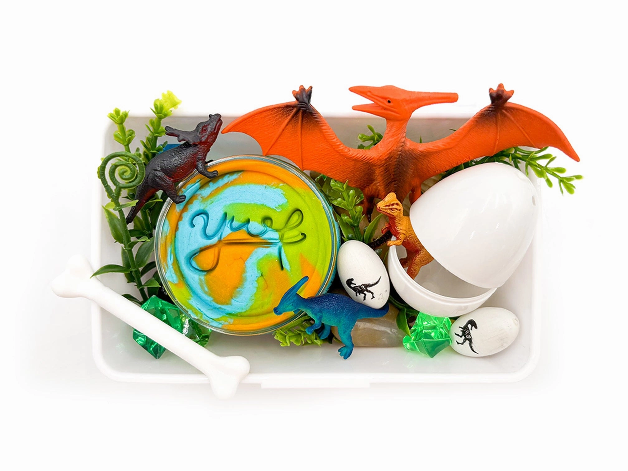 Exercise Equipment Award Receive Playful Temporal Dinosaur Mini Sensory Kit