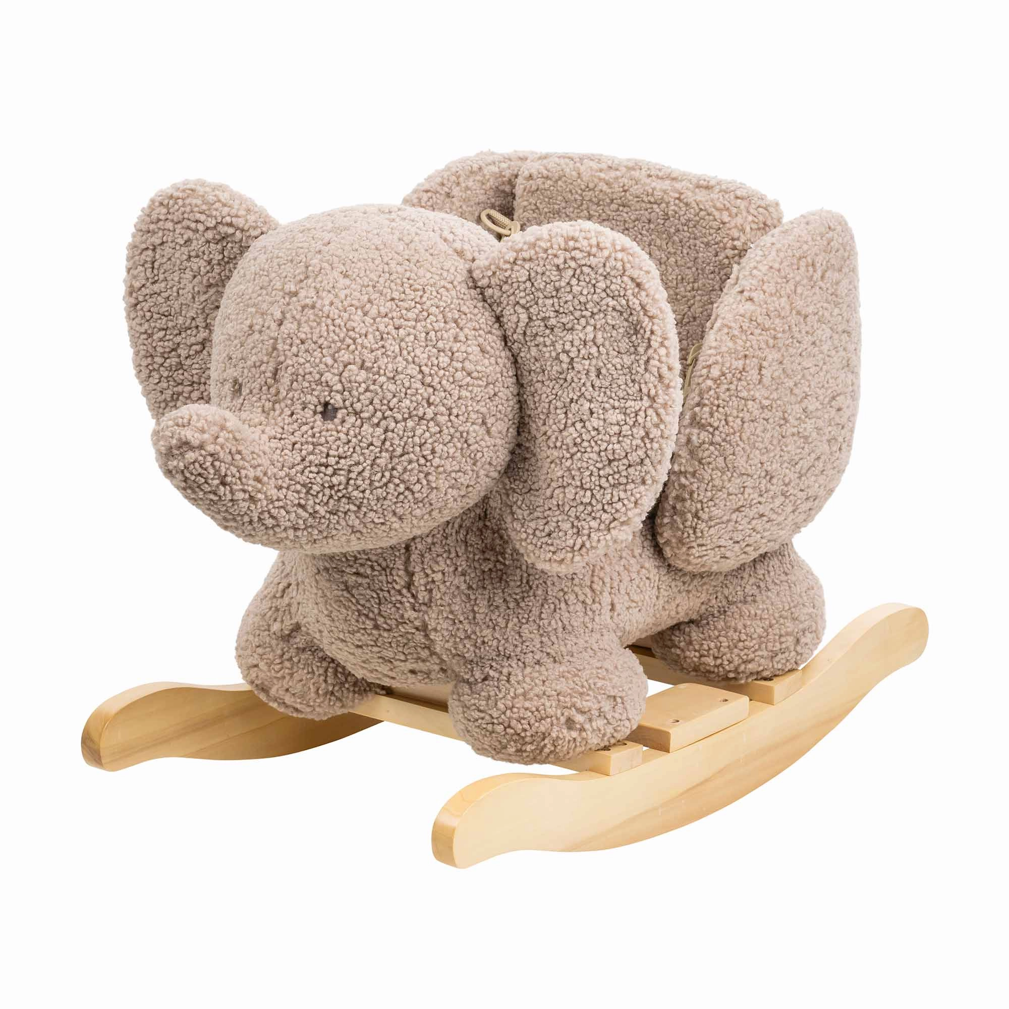 Nattou Taupe Rocker Elephant Ecru (Direct Shipping) Counting Practice Climbing Gear